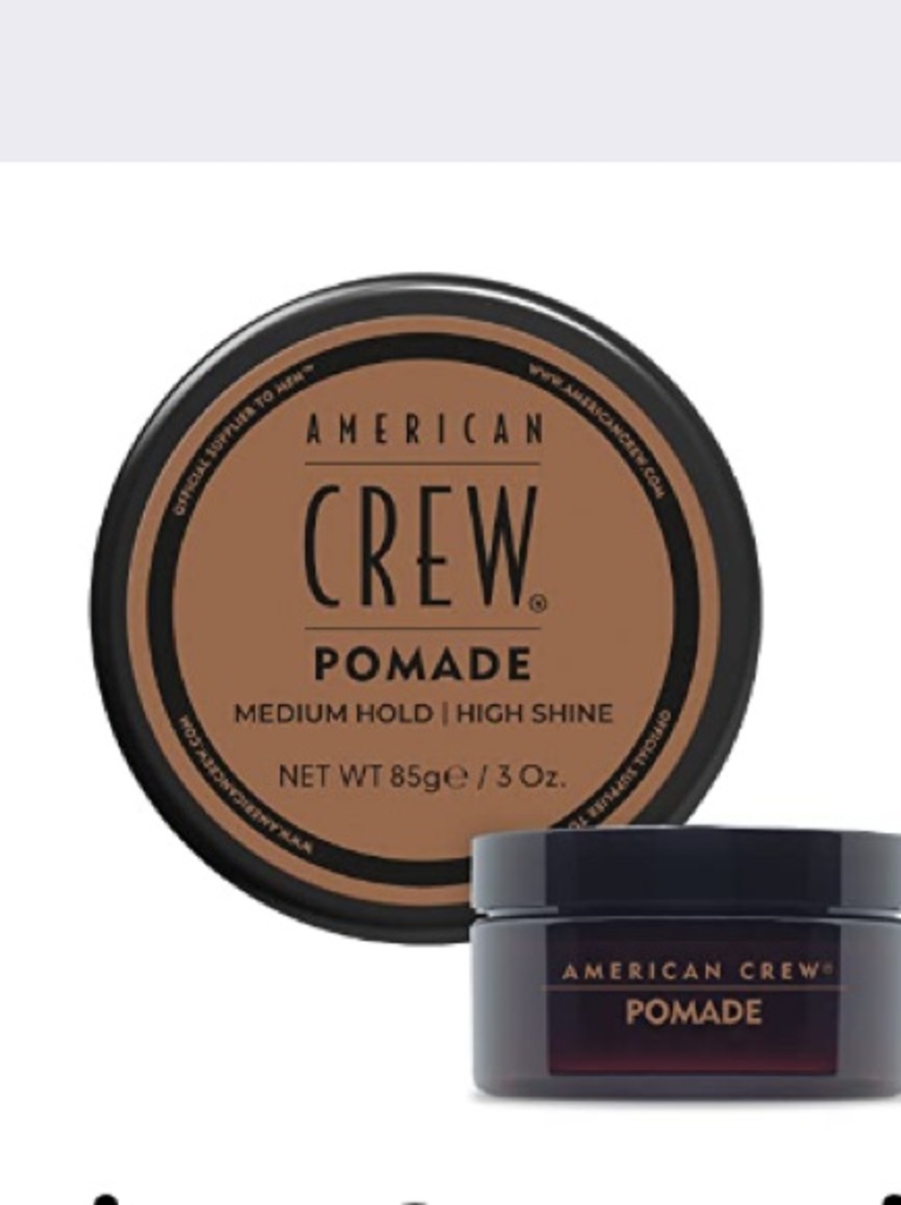 New American Crew Hair
Pomade 3 Oz Classic Shine Flexible Hold - Picture 2 of 4